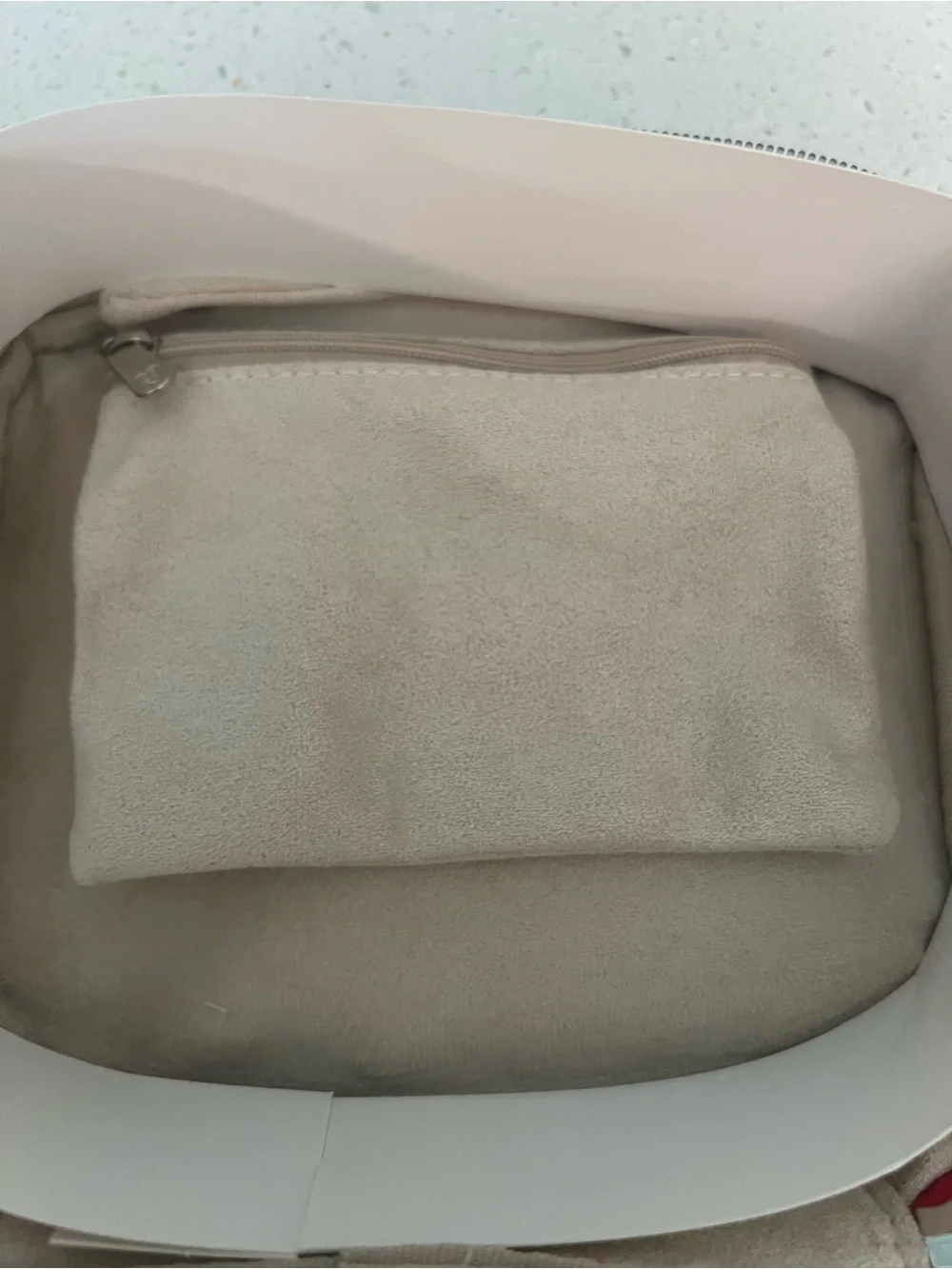 NWT Brighton Wild Love Cosmetic Bag in Red, Cream, Black
